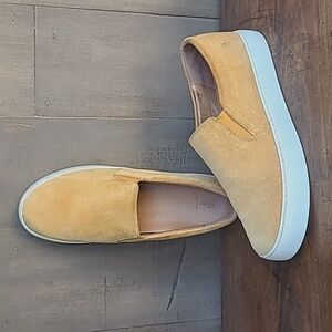 Frye Lena Suede/Leather Slip On Shoe Casual Sneaker Women's sz 8
